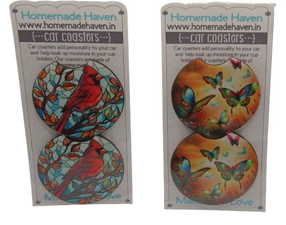 Car Coaster Set of 2