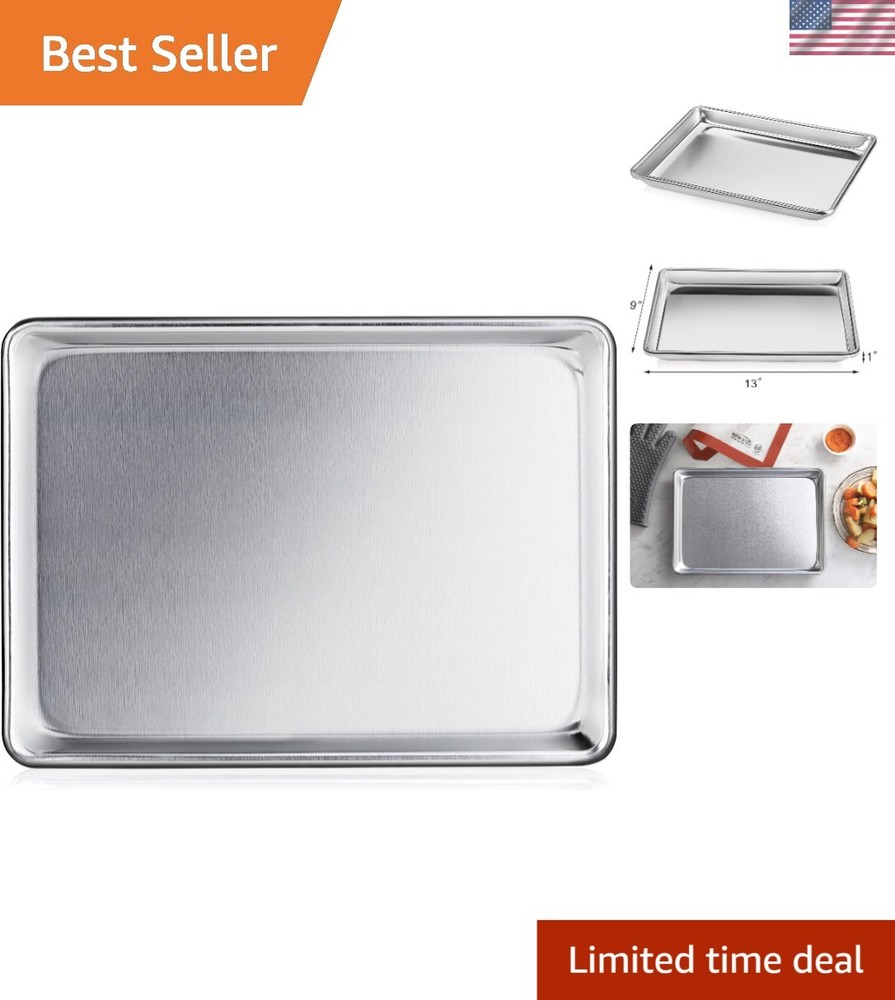 Versatile Multi-Use Aluminum Sheet Pan - Baking Essential for Every Kitchen