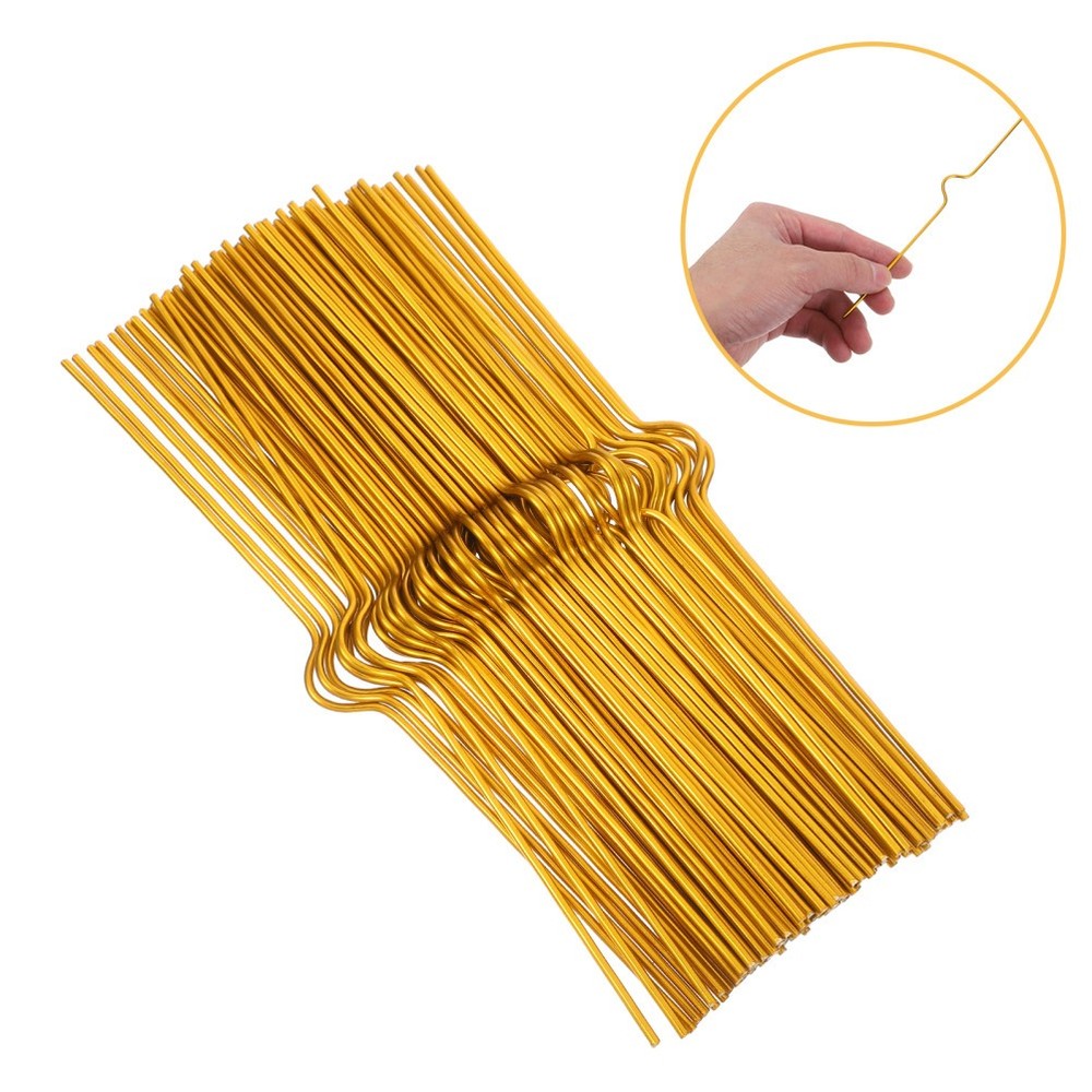 100 Pcs Calendar Hook for Wall Hangers with Hooks Binder Hanging