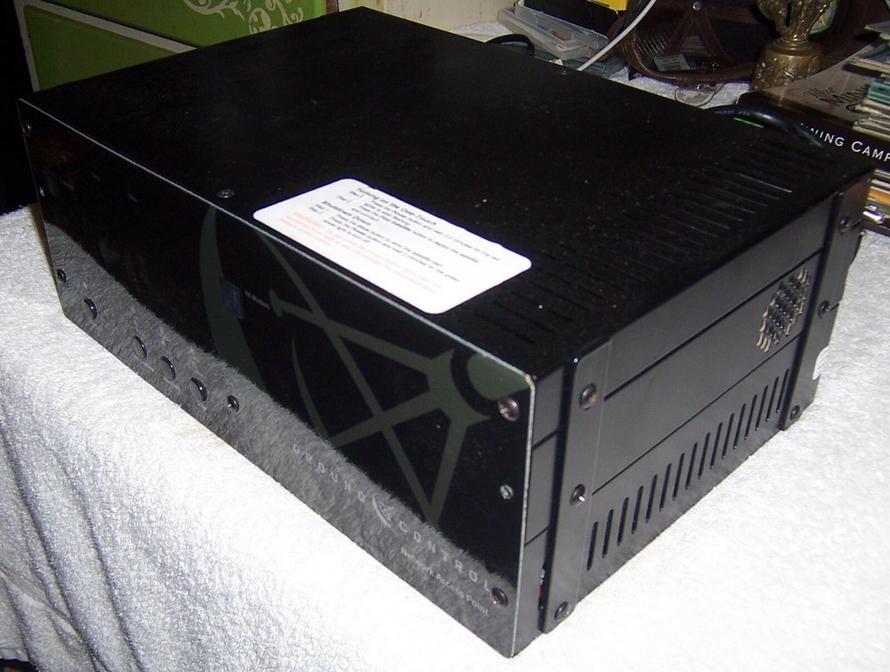 Ground Control Network Access Point TX / RX Modem Satellite Dish Controller