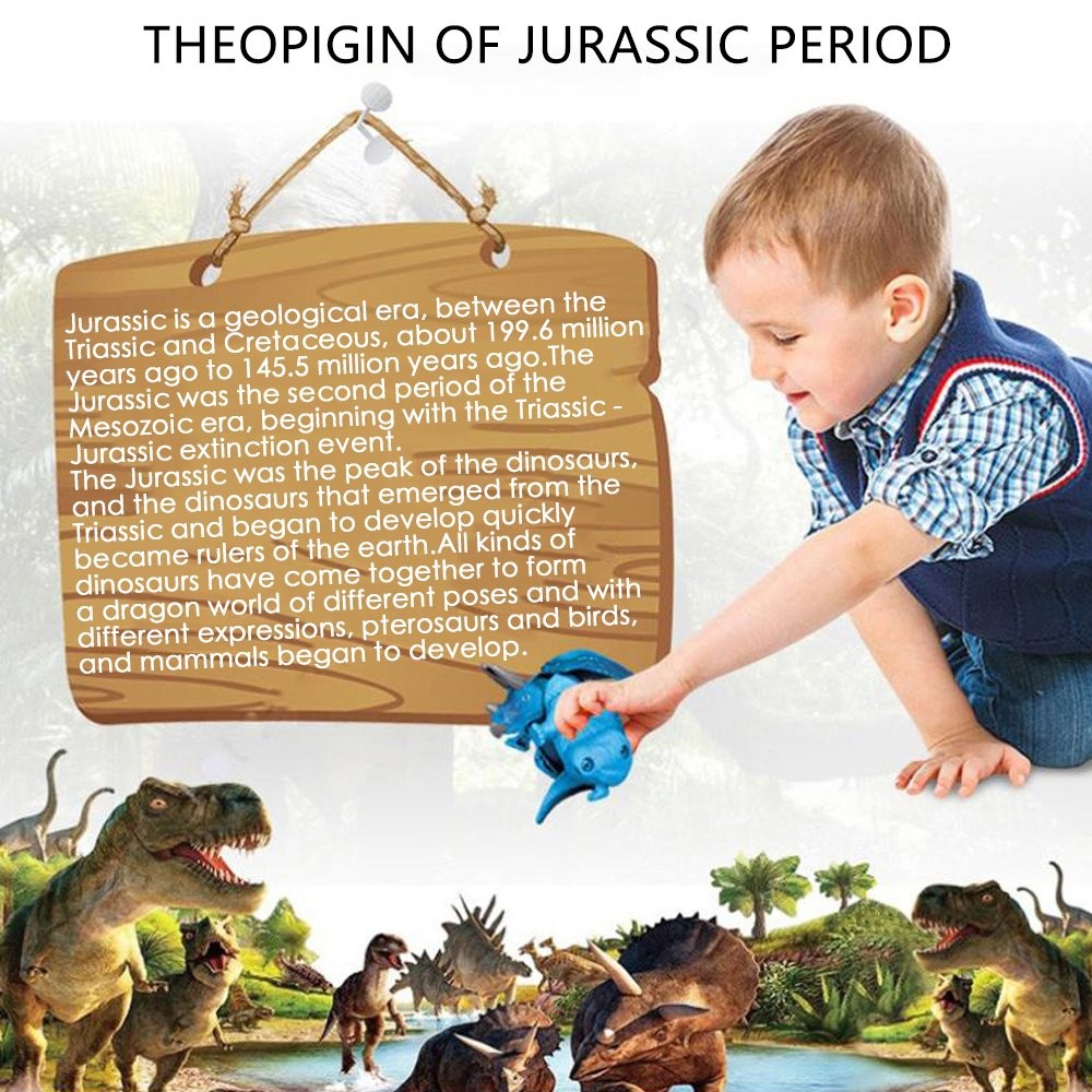 4 Pack Different Hatching Eggs Dinosaur 1 Count (Pack of 4), Random Color