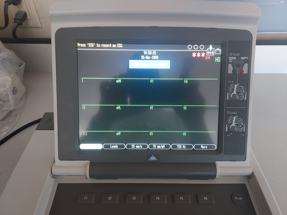 GE Mac 5500HD with HD Acquisition Module, Leads, Patient Ready
