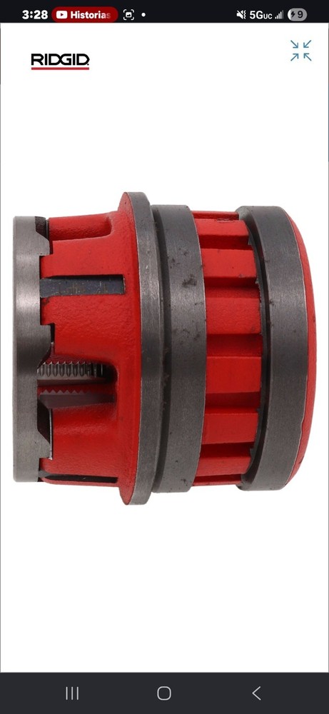 RIDGID 37400 NPT Complete Die Head