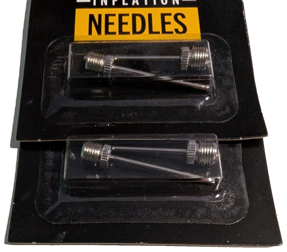 SPALDING 2-Pack Inflation Needles 2021 Version NEW Sealed