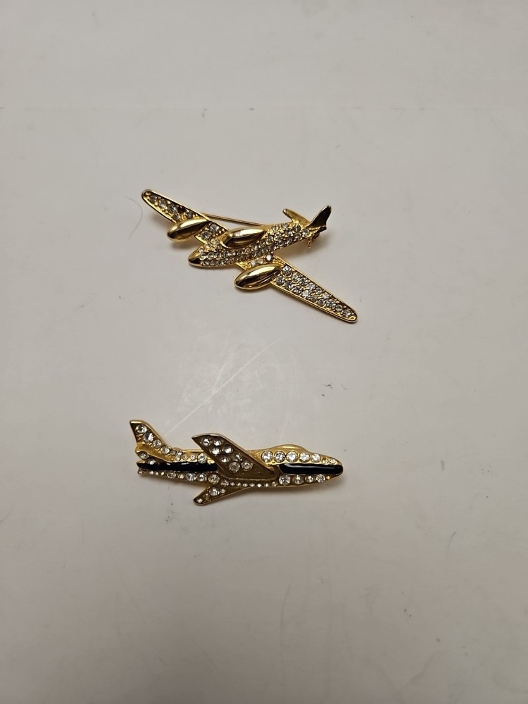 Two Airplane Pins