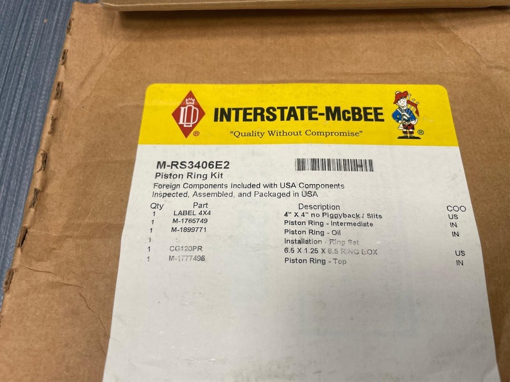 Interstate-McBee Replacement Cylinder Kit Caterpillar 3406E/C15/C16 Engine