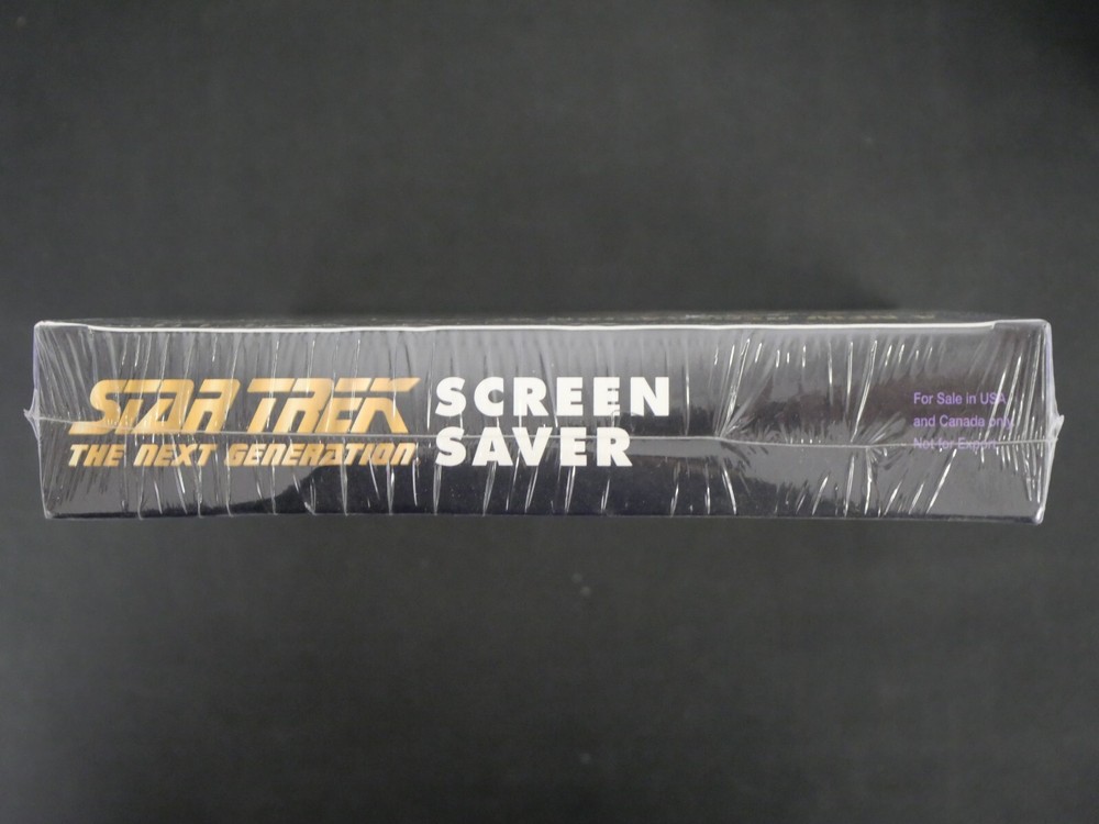 STAR TREK THE NEXT GENERATION SCREEN SAVER FOR WINDOWS BERKELEY SYSTEMS (1994)