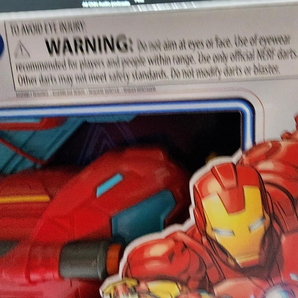 HASBRO NERF MARVEL AVENGERS MECH STRIKE IRON MAN
