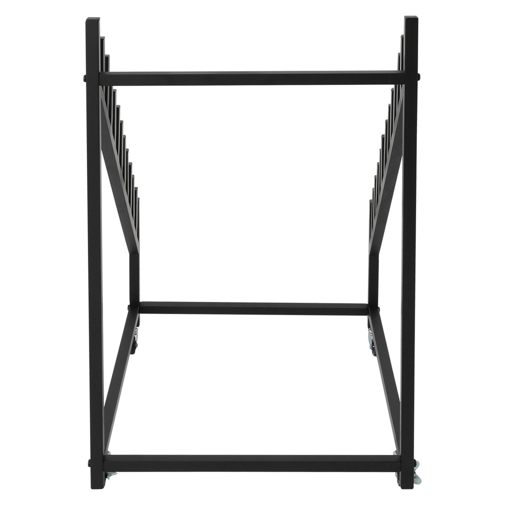 Tile Display Rack, Wheeled Tile Display Stand for Building Material Samples