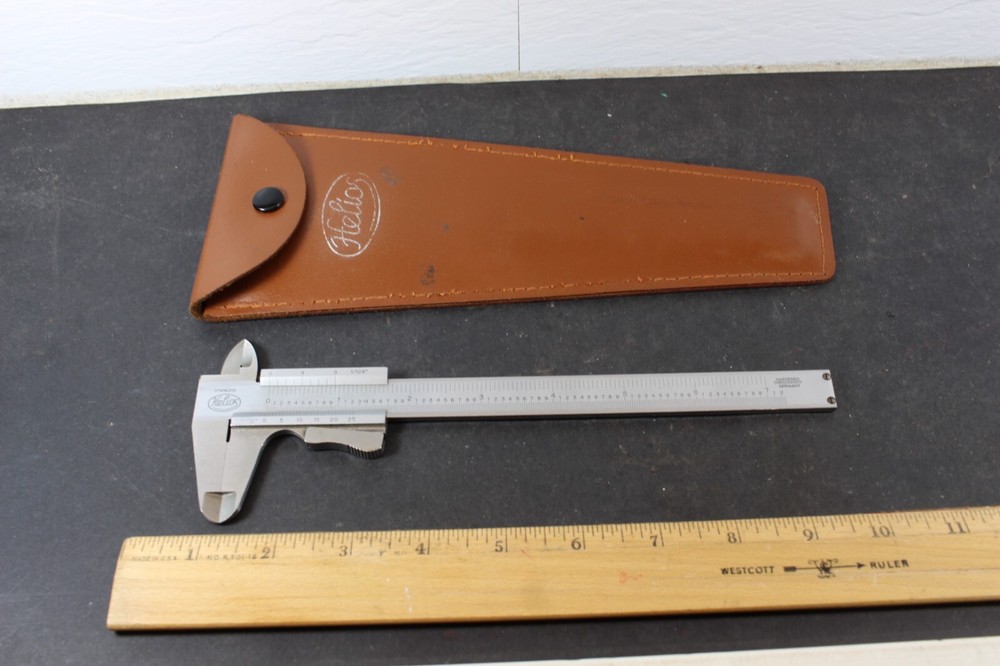 Helios 7" Vernier Calipers Made in Germany