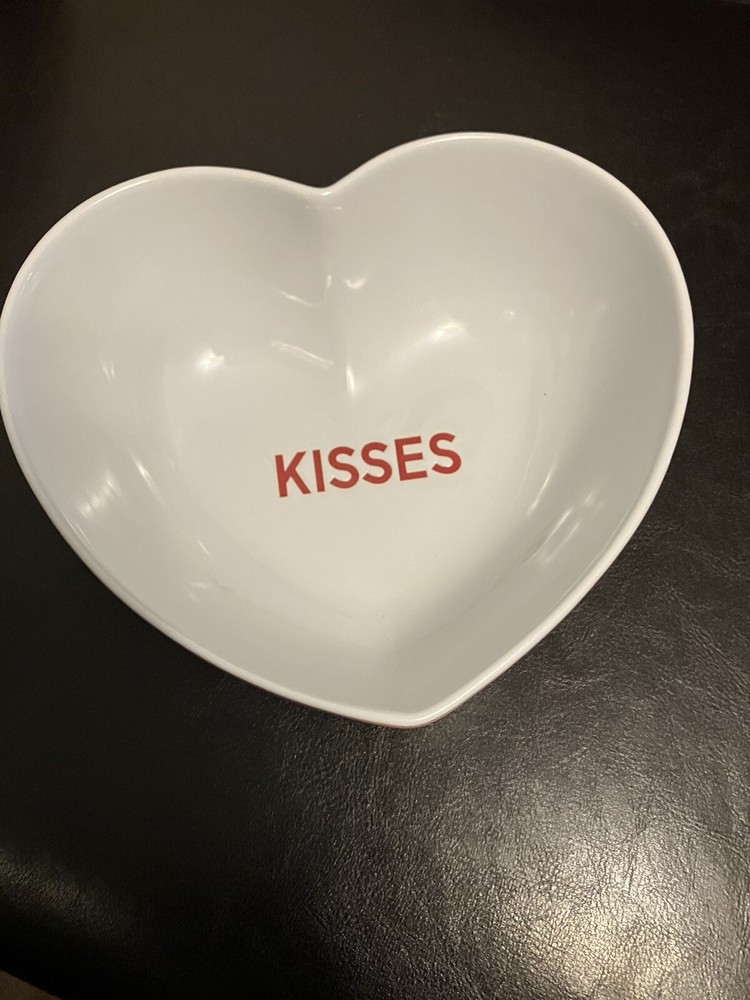Kisses Valentines Candy Dish