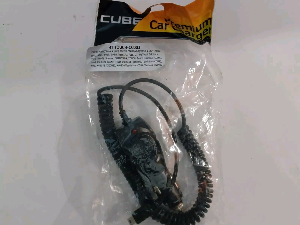 Cube Premium Car Charger HT TOUCH-CC002
