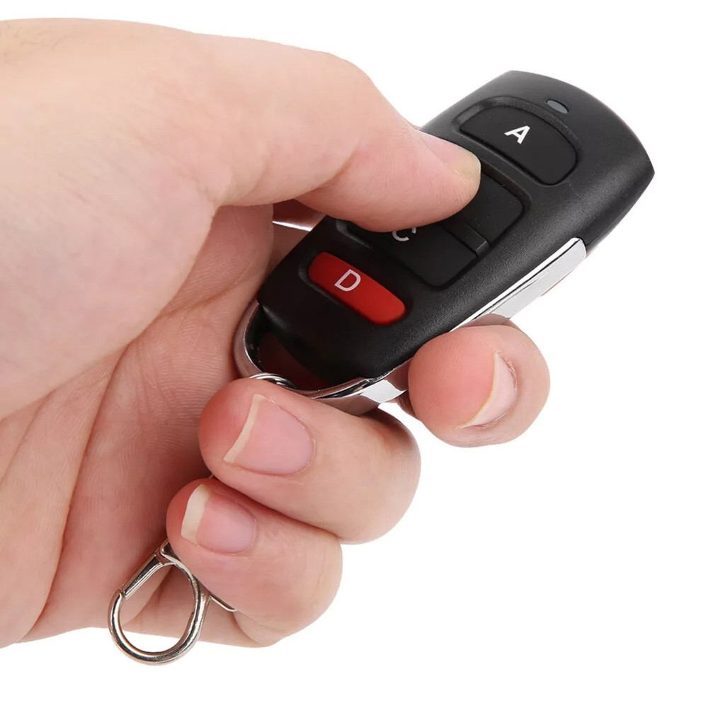 Receiver+Transmitter 4 Channel Remote Control Relay Switch Light Controller