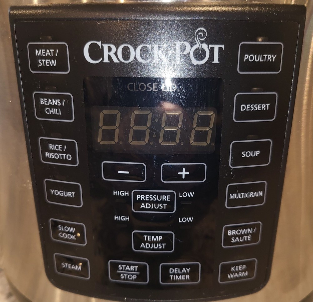 Crock Pot Express 6 Qt Programmable Multicooker/Pressure Cooker SCCPPC600-V1