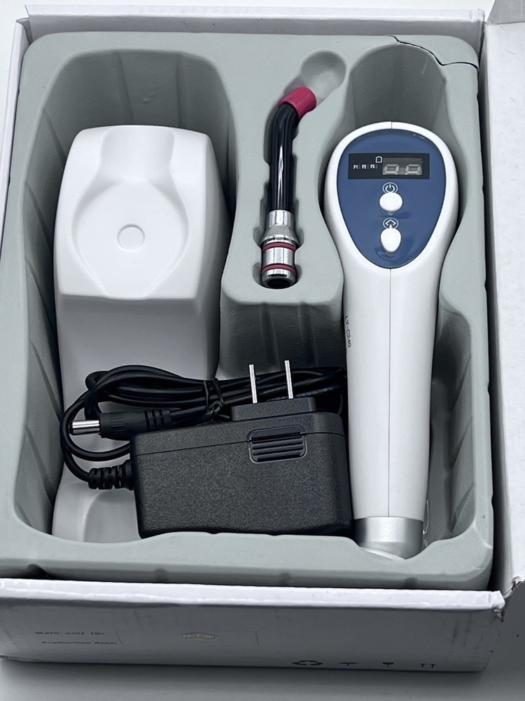 Dental 5W induction wireless curing light has dental caries detection function