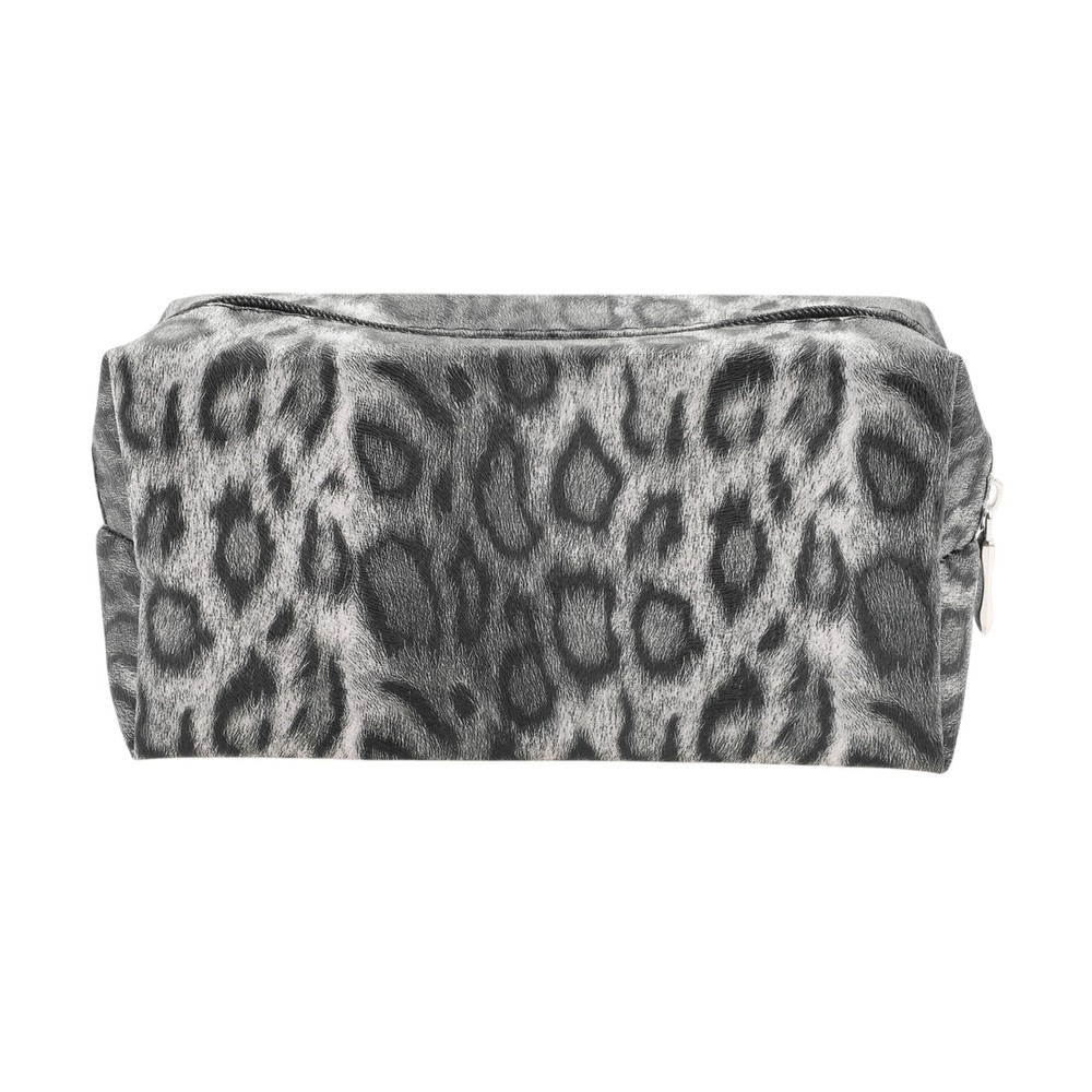 1 Pc Rectangular Leopard Makeup Bag