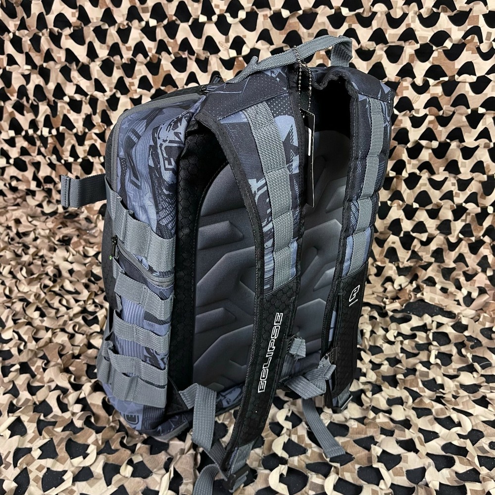 NEW Planet Eclipse GX2 Gravel Backpack - Retro EStar Black/Grey