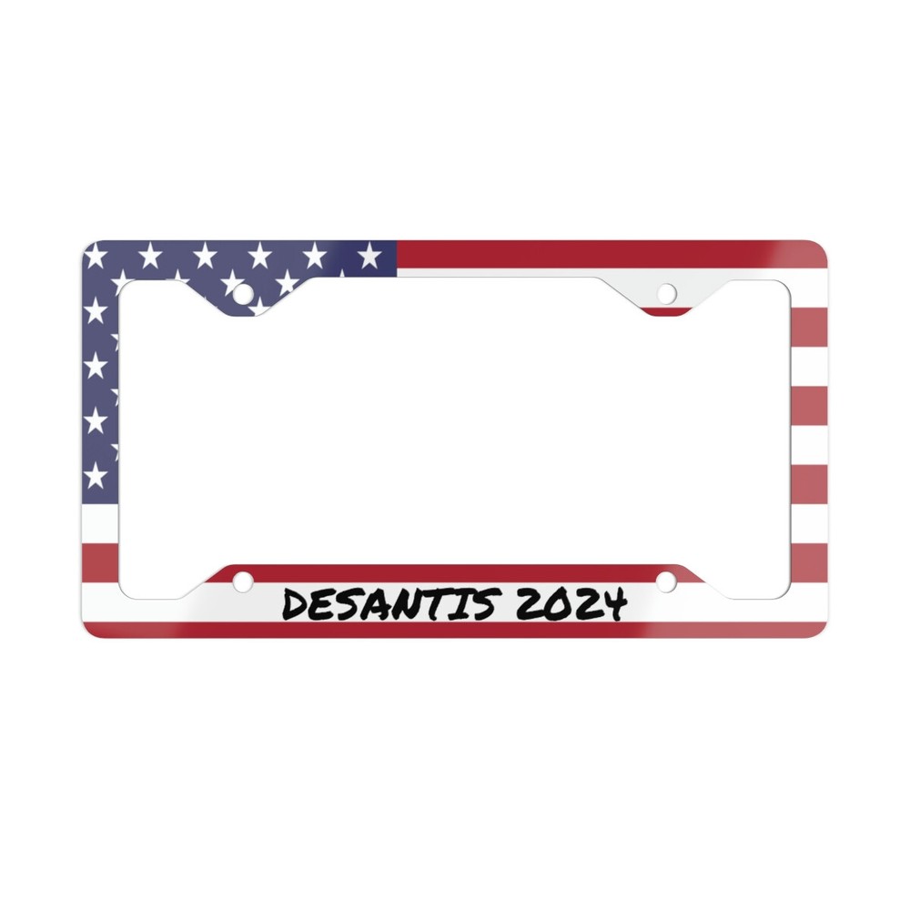 Desantis 2024 License Plate Frame Ron Desantis Fun Car Accessory