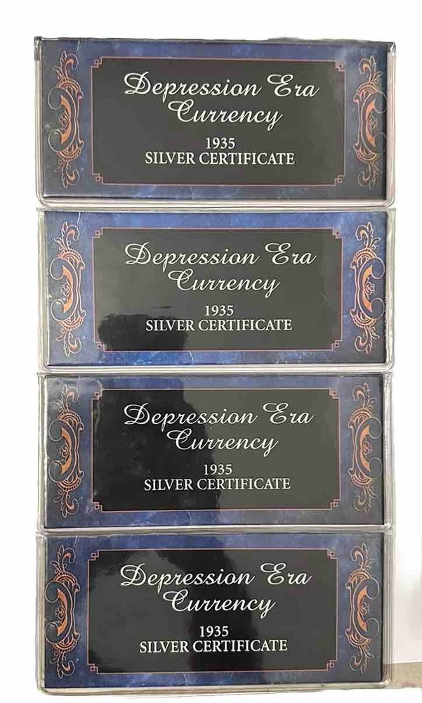 1935 $1 Depression Era Currency Silver Certificate Set