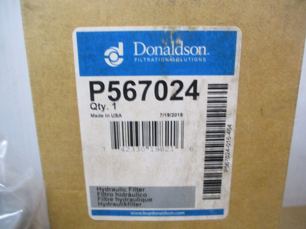 Donaldson P567024 Hydraulic Filter Cartridge