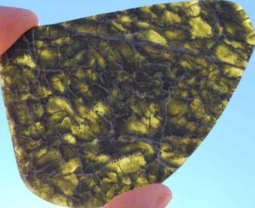 Olivine Slab #14