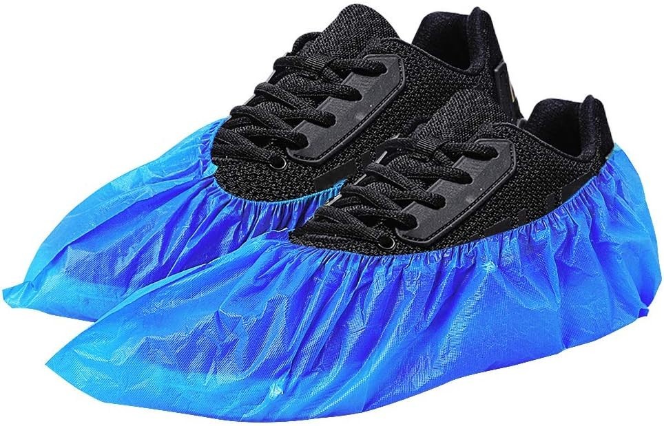 Thicker Waterproof Boot Covers - 100 Pack, Non-Slip, Perfect for All Occasions