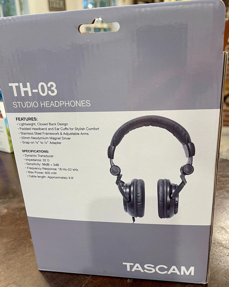 Tascam Studio Headphones TH-03