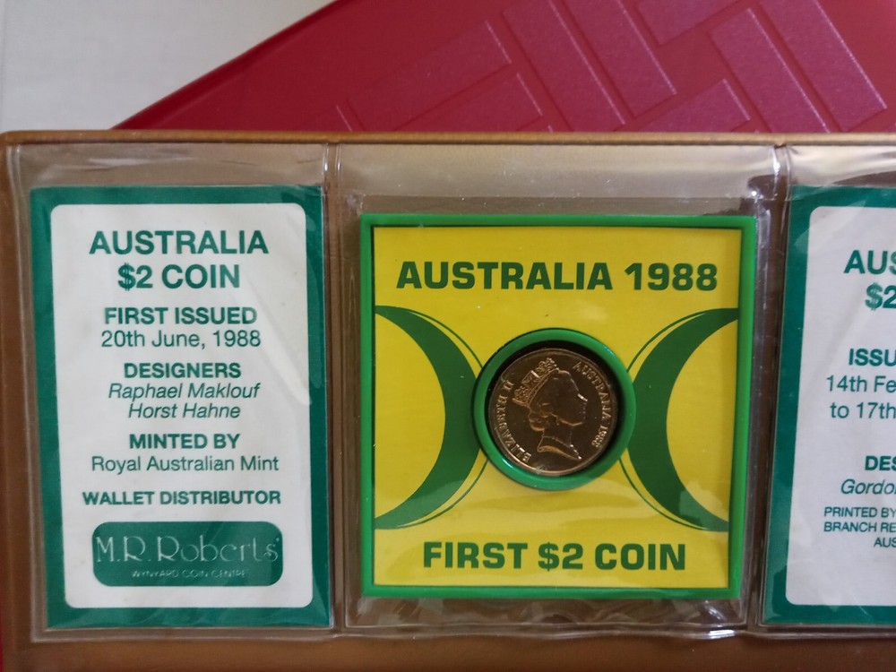 Australia Last 2$ Notes And First 2$ Coin