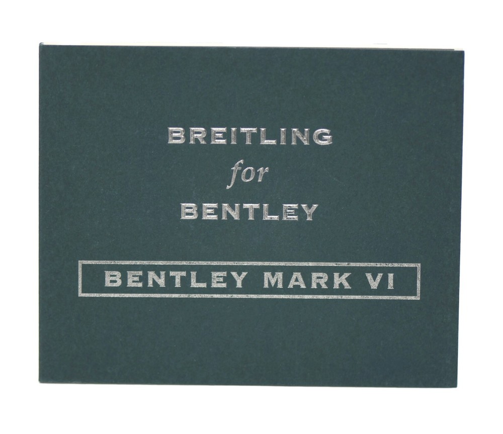 Breitling Bentley Mark VI Booklet Manual