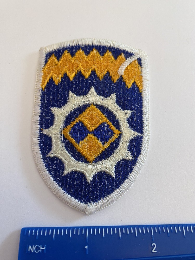 US Army Alaska Support Command Patch Full Color Patch INV5427
