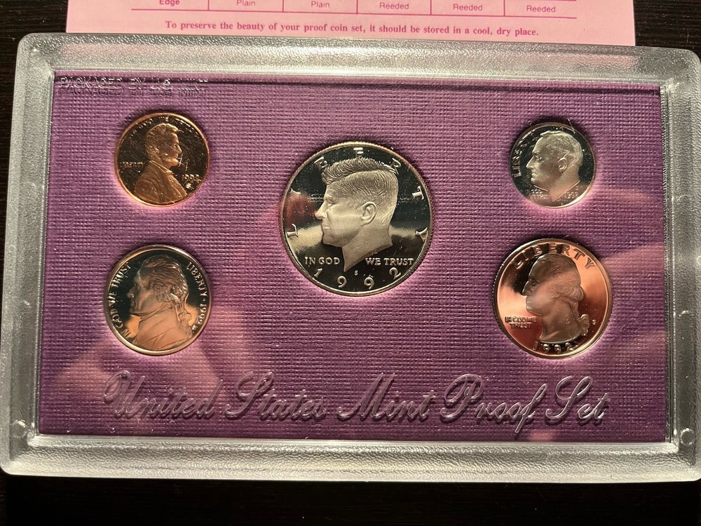 1992 US Proof Set in Original Government Pack