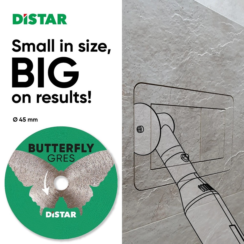 2″ DISTAR Butterfly Blade for Dremel tool