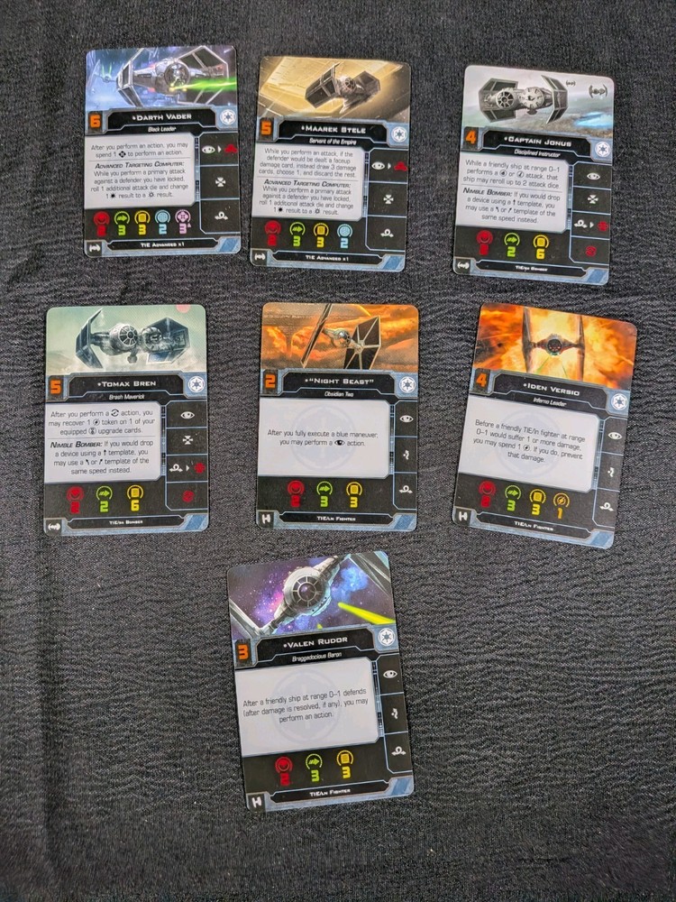 Galactic Empire Squadron Starter Pack X-Wing Miniatures