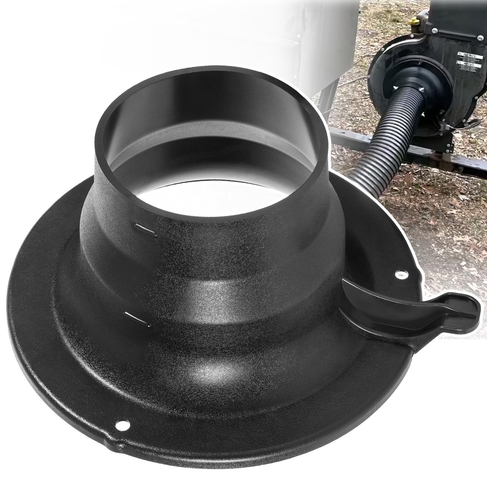 43791 Hose Adapter Lawn Vacuum Parts for Agri-Fab Leaf 5”, 6”, 7”, Black