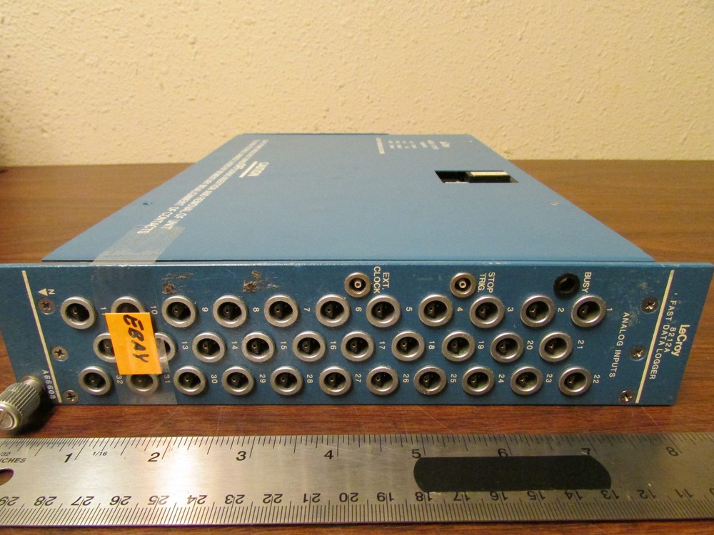 LeCroy 8212A  Fast Data Logger NIM NIMBIN CAMAC Crate Plugin