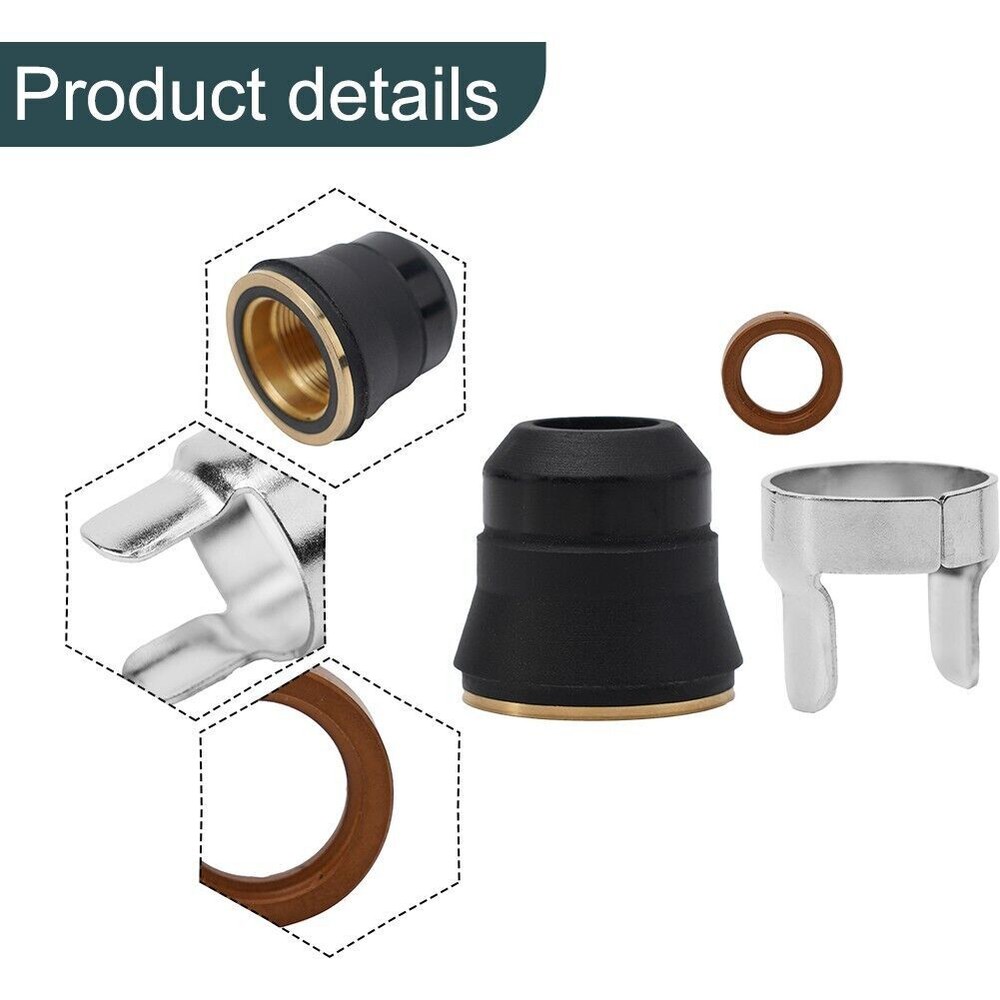 1/2-set Tip Kit For Harbor Freight Titanium Plasma 65 Torch TI-PC65 iPT-65 58895