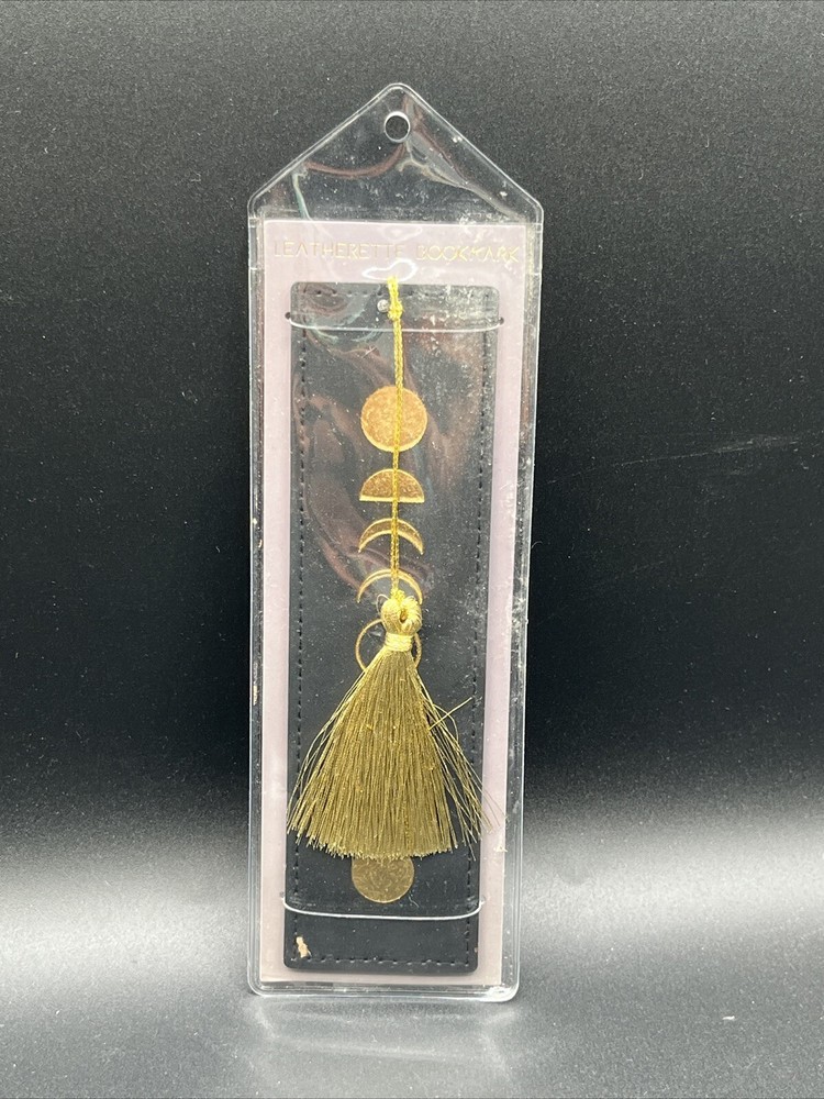 Leatherette Bookmark Moon Phases