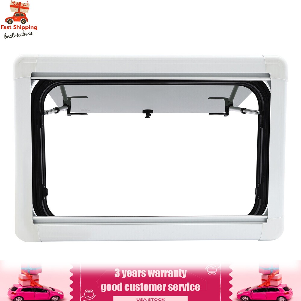 RV Push Out Window Exit Window Trailers Vans Trucks Rectangular Venting Window