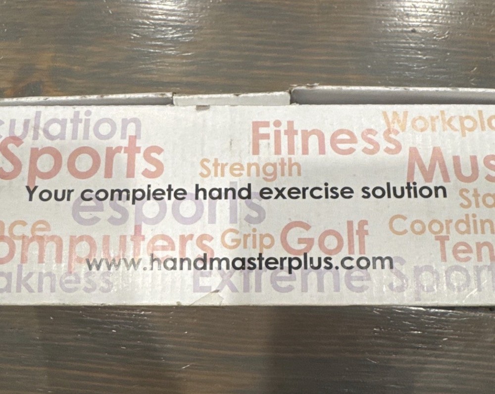 Handmaster Plus 3 Piece Physical Therapy Hand Exerciser (Colours May Vary)