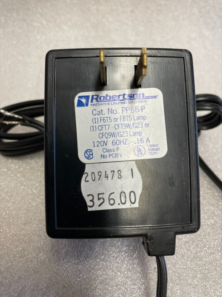 Robertson Lighting PP68P electromagnetic lighting ballast (1 piece)