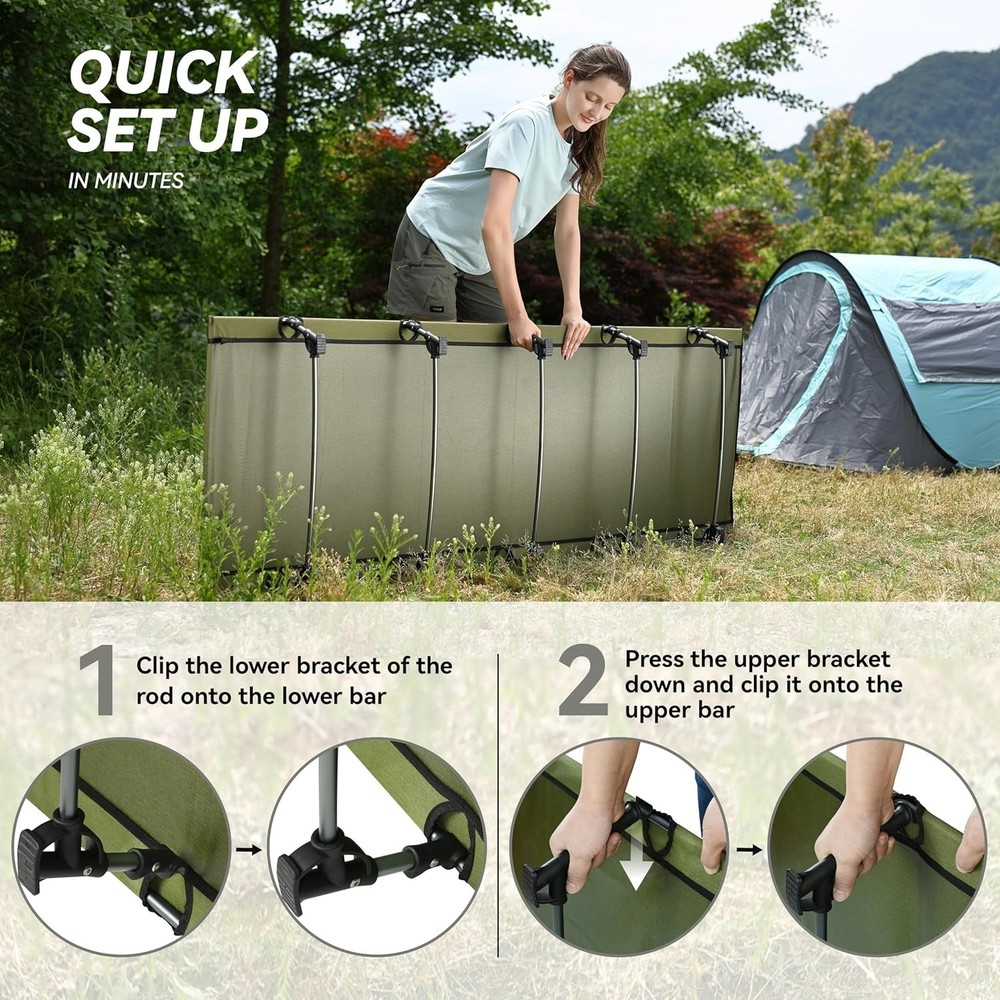 Portable Mountaineering Cot, Lightweight & Durable