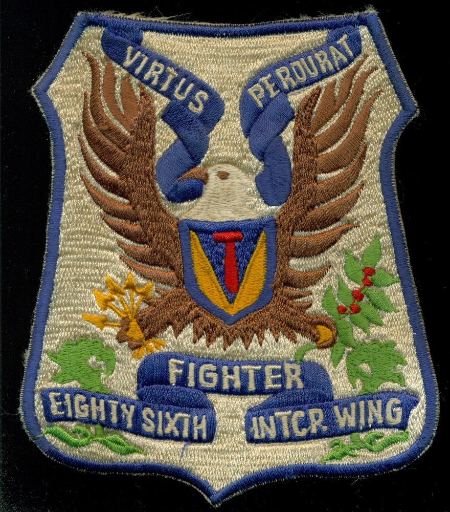 USAF 86th Fighter Interceptor Wing Patch K-1