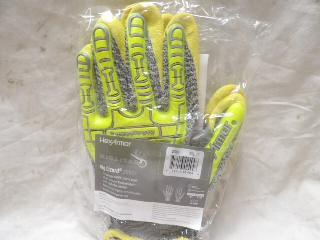 Hex Armor Rig Lizard Gloves 2090X Size 7/S