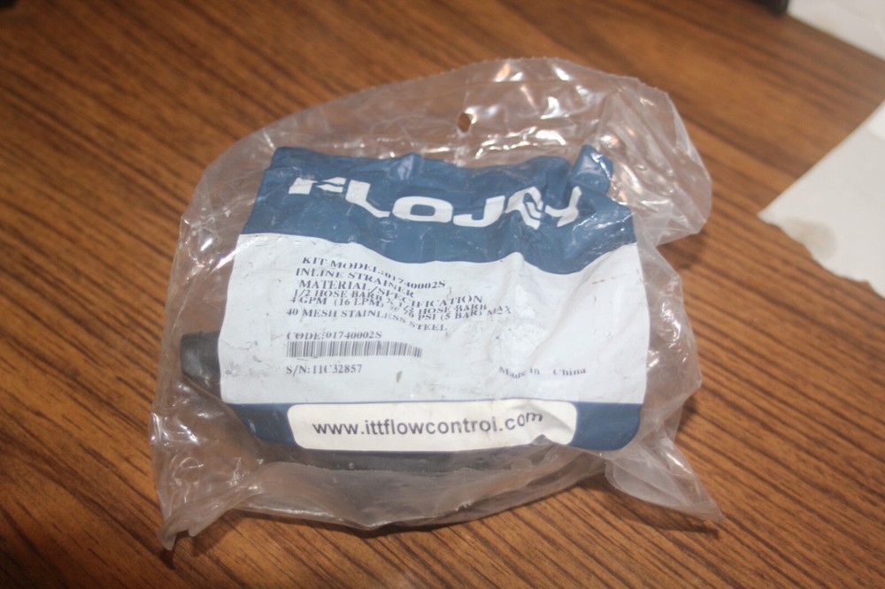 Flojet Inline Strainer Model 01740002S