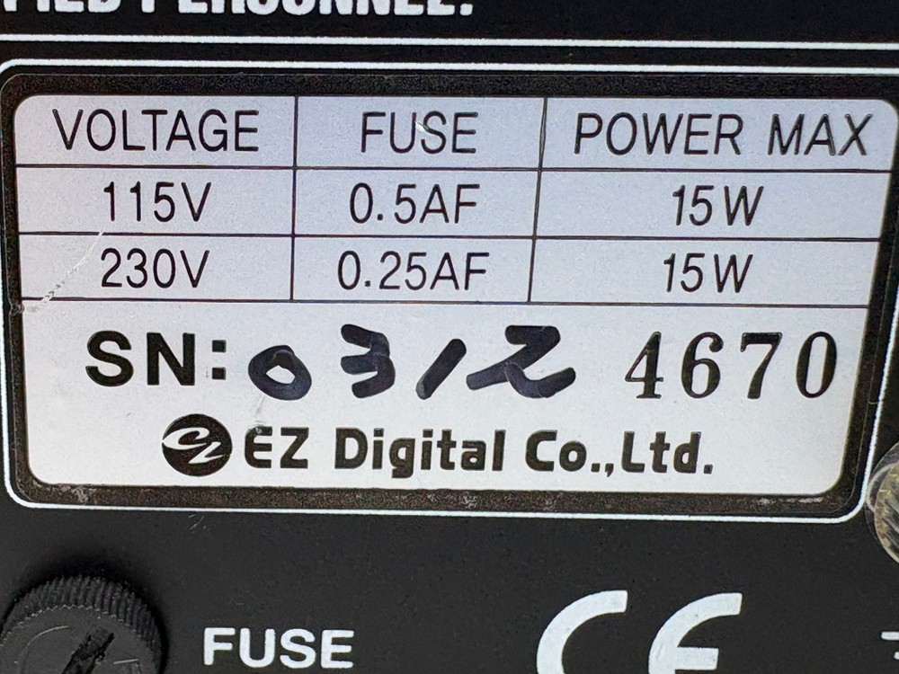 Pre Owned | EZ Digital FG-7002C Sweep/Function Generator - White w/ Power Cord