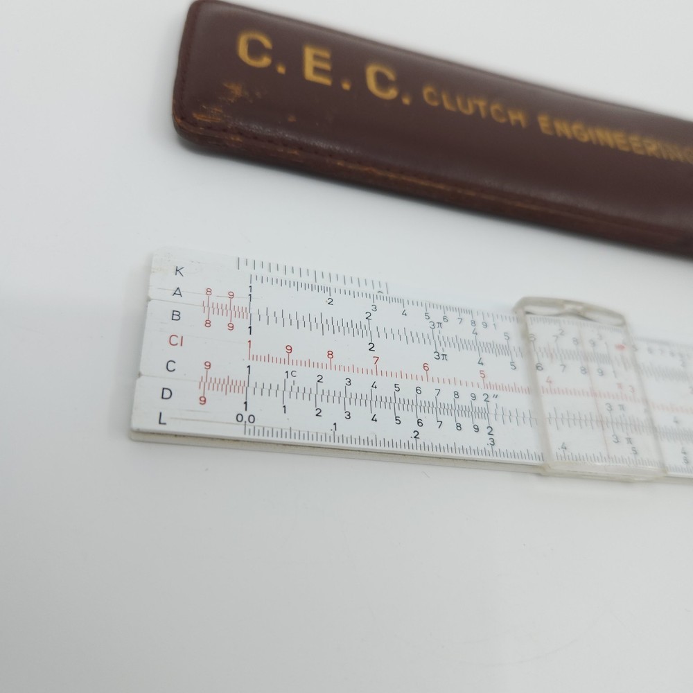 Aristo Nr. 89 Slide Ruler With Case - Made In Germany
