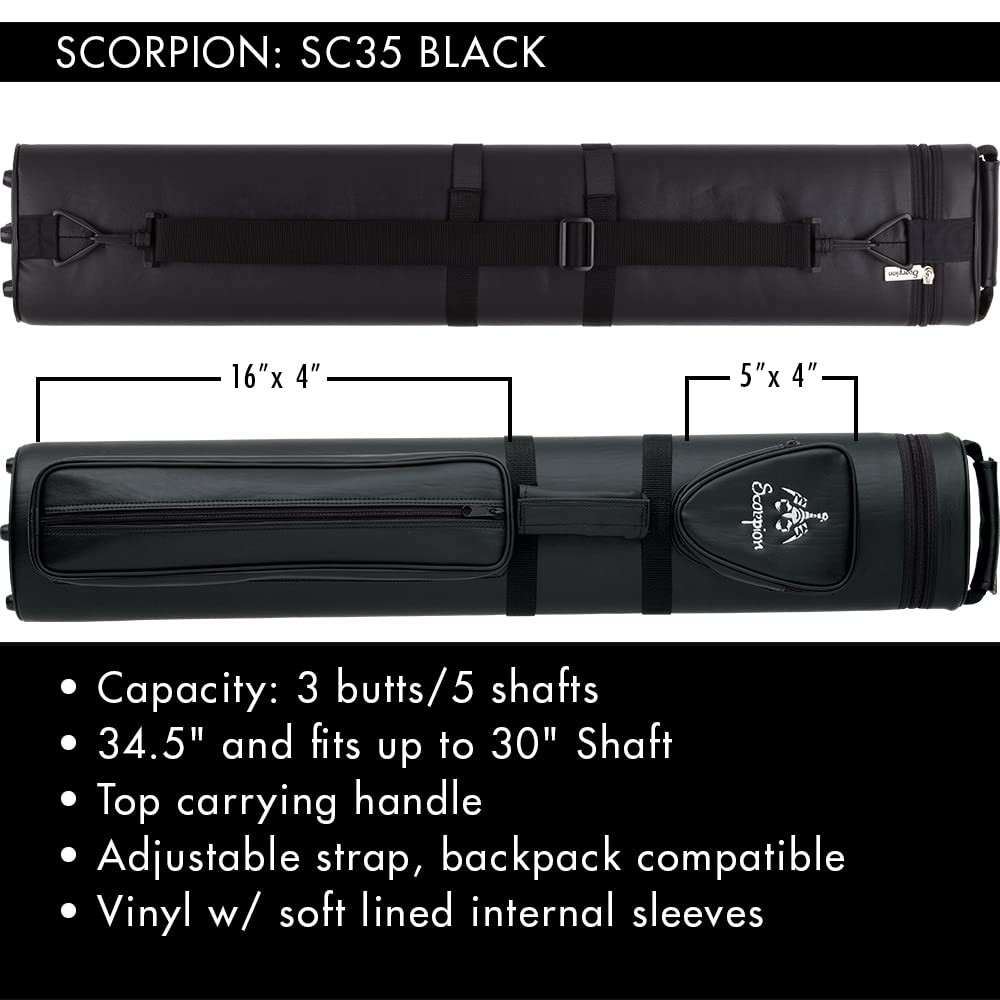 Scorpion SC35 Pool Cue Case