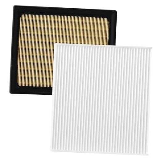 White Cabin Filter & Engine Air Filter Kit for Prius 2015 2014 2013 2012 2011