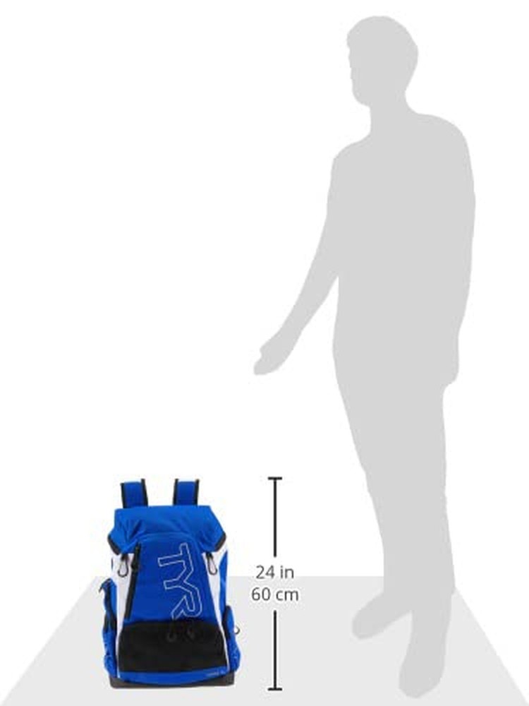 TYR Alliance Backpack, Royal/White, 45 Liter