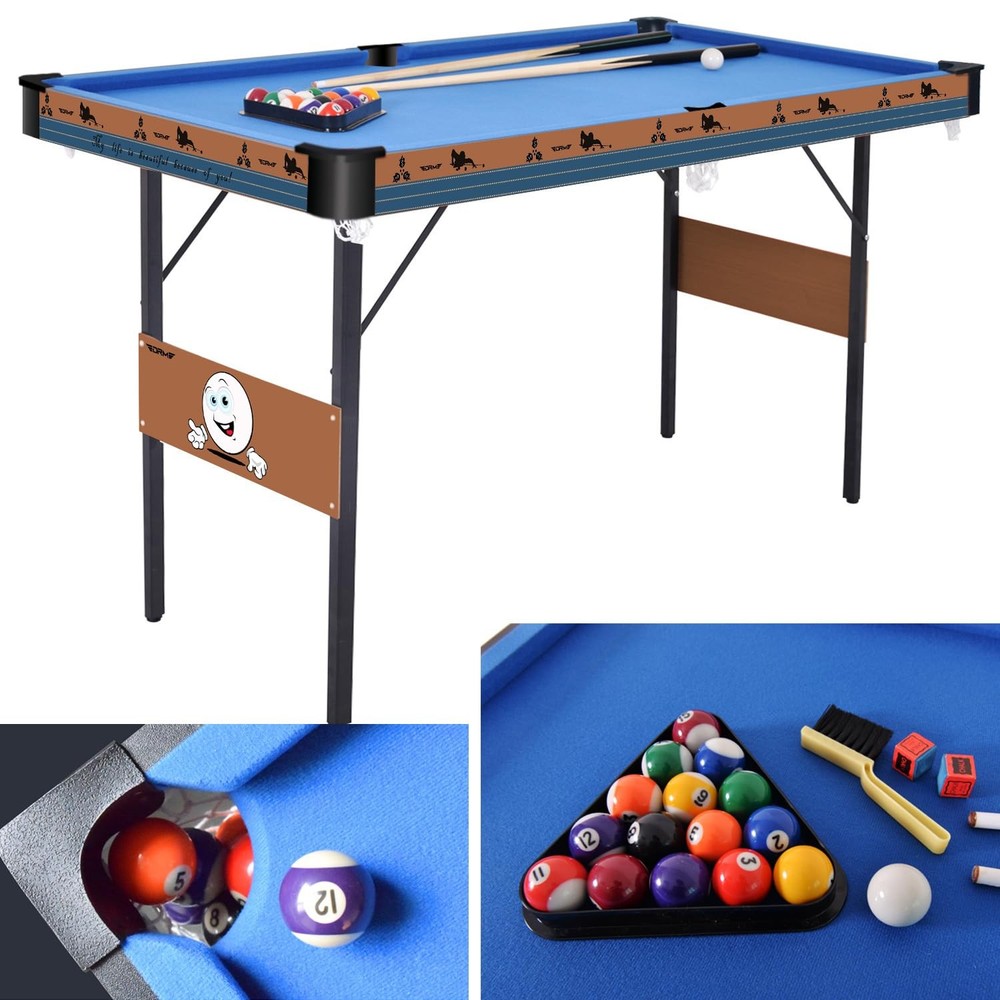 55Inch Multi Function 3 in 1 Combo Game Table, Folding Pool Table/Billiard Table